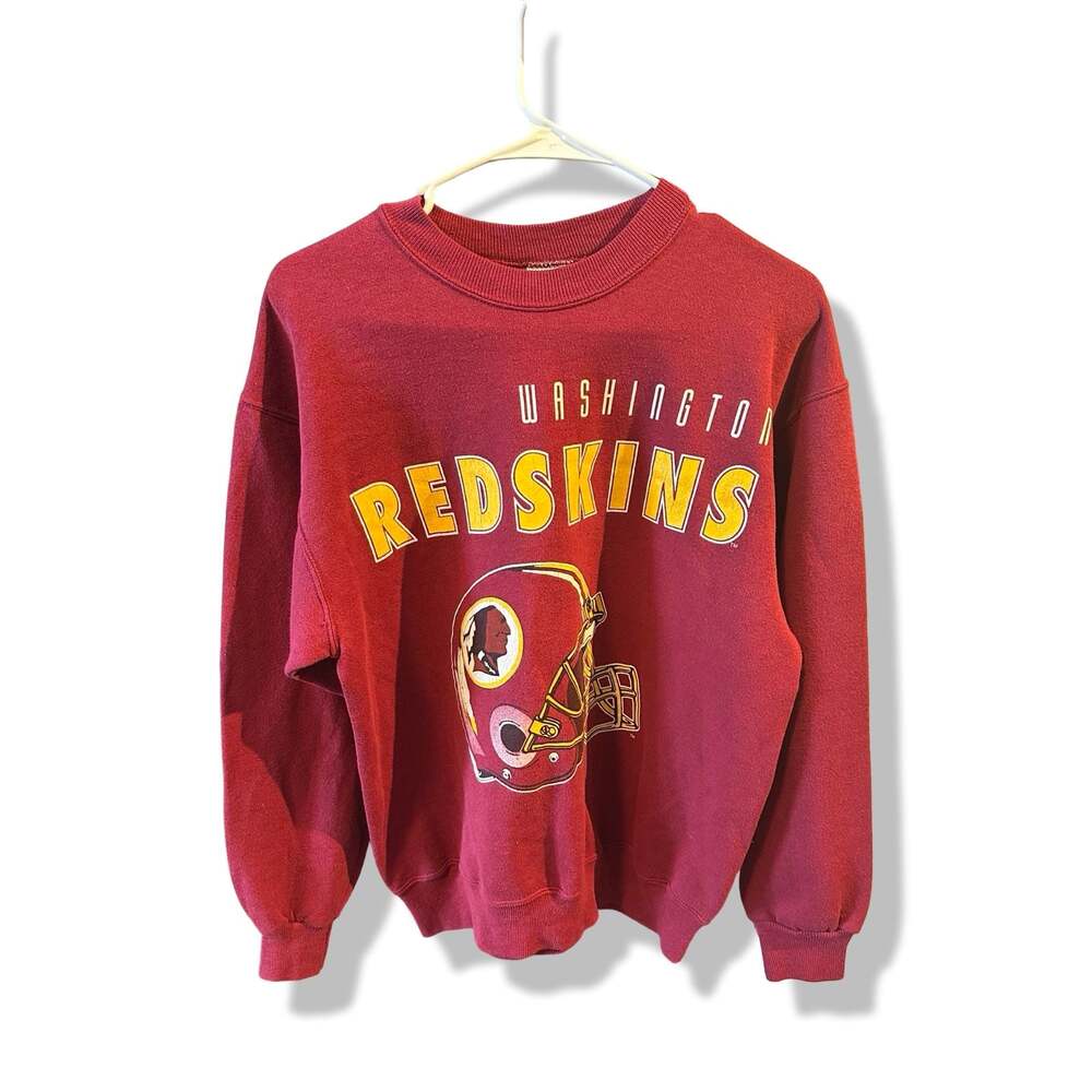 Vintage 90s Hanes Activewear Washington Redskins Crewneck Sweatshirt Medium